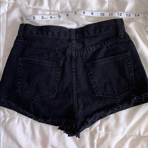 Brandy Melville Black High Rise Shorts